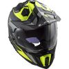 LS2 MX701 EXPLORER CARBON FOCUS adventure helma matná-H-V-žlutá vel.L